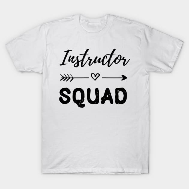 instructor squad T-Shirt by IndigoPine